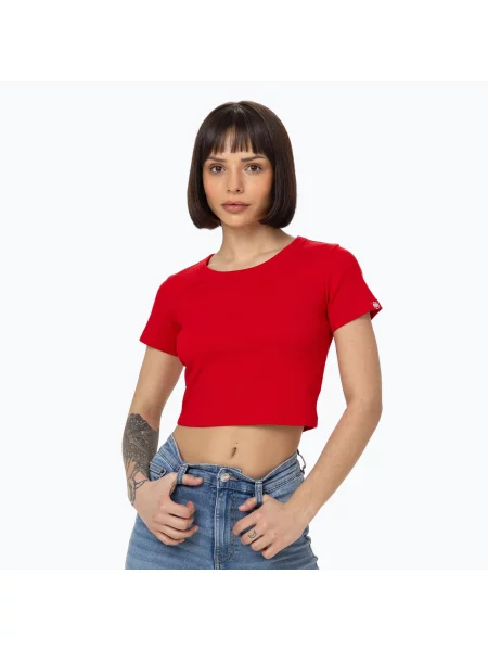 Tričko Pitbull Cropped red červené