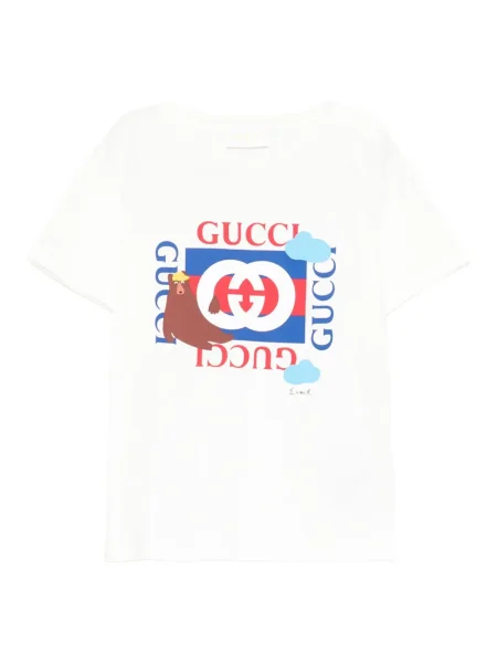 Koszulka dziecięca Gucci biała
