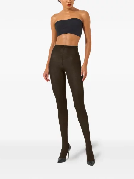 Pėdkelnės Wolford iš merino vilnos ruda