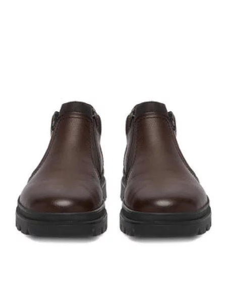 Polokozačky Rieker hnědá