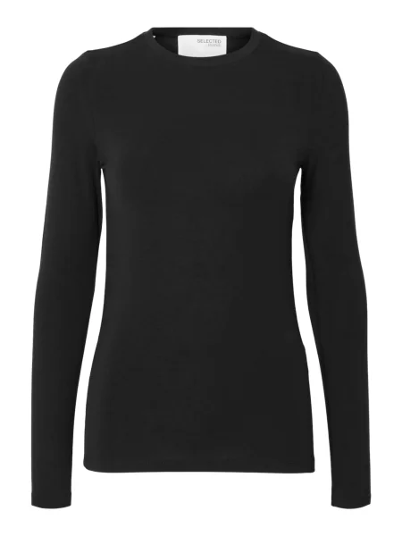 SELECTED Tričko SLFMANJA' černá