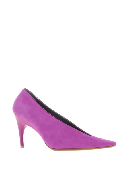 Pantofi cu toc Balenciaga violet