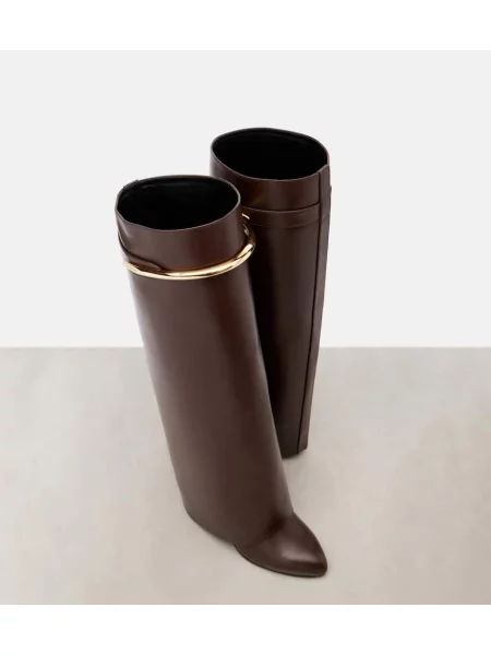 Cizme Givenchy din piele maro
