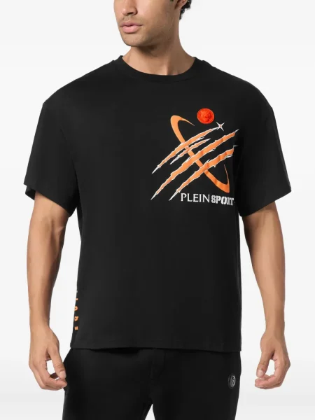Tricou Plein Sport cu imagine negru