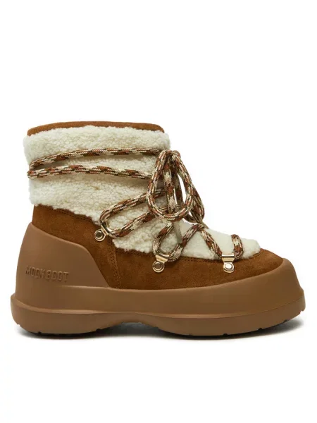 Śniegowce Moon Boot brązowe