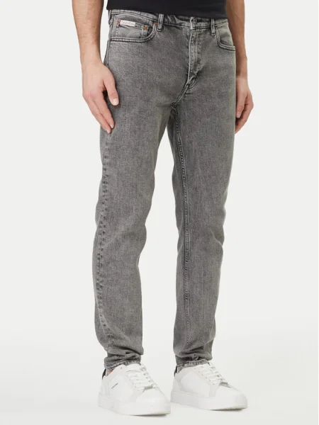 Calvin Klein Jeans Blugi Tapered Fit gri
