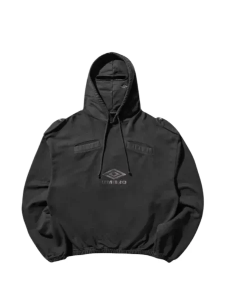 Kapucnis melegítő felső Umbro fekete