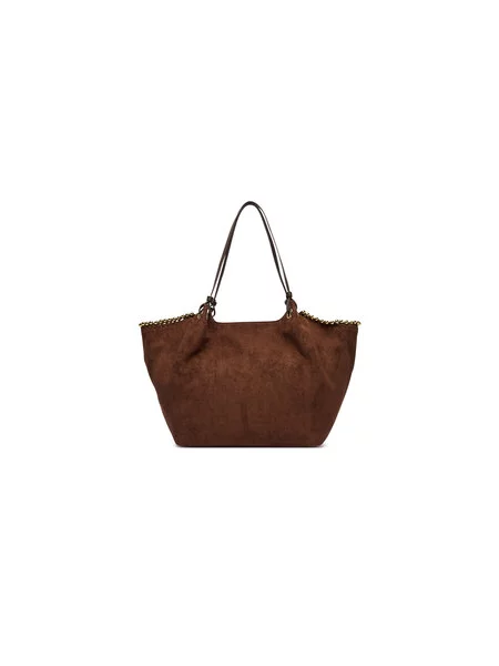 Ročna torba LOVE MOSCHINO rjava