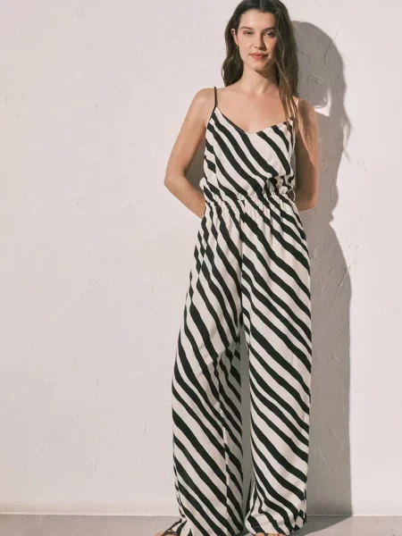 Women'secret kombinezon palazzo z czarny