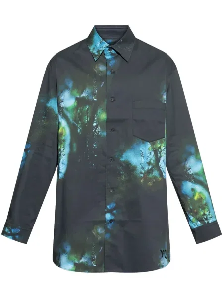 Strečová košile Y-3 šedá