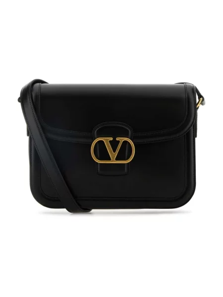 Torba Valentino Garavani skórzana czarna