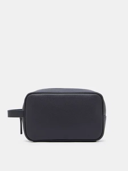 Кожаная сумка Emporio Armani черная