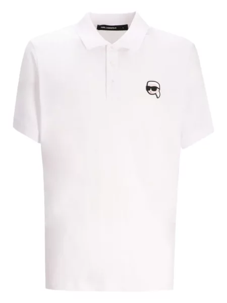 Polo Karl Lagerfeld alb