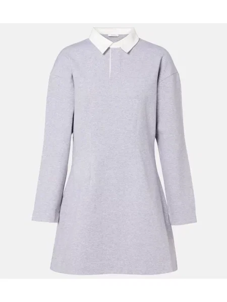 Rochie Jw Anderson din jerseu de costum gri