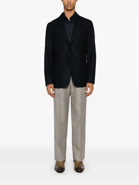 Marškiniai Giorgio Armani poplinas mėlyna