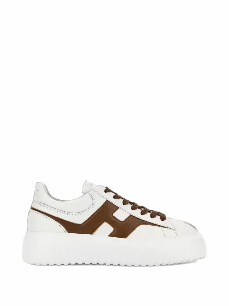 Sneakerși Hogan cu dungi alb