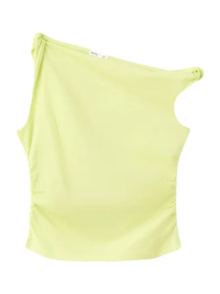 MANGO KIDS Top ROLL citron galben