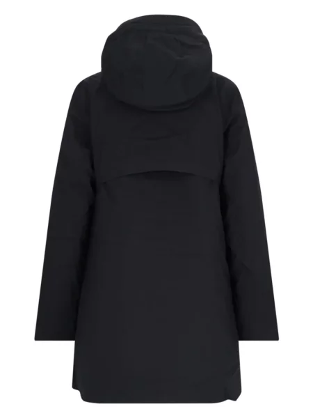 Geacă parka K-way cu glugă negru