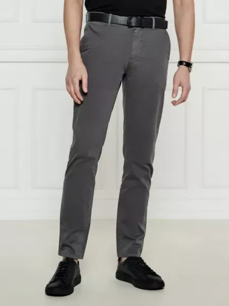 BOSS ORANGE Pantaloni chino gri