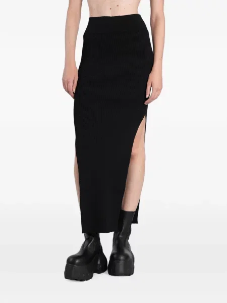 Fusta maxi Rick Owens negru