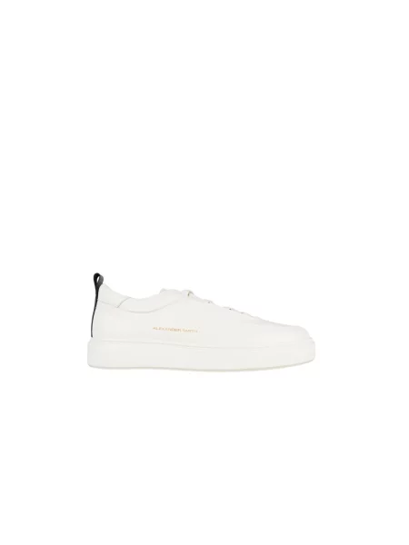 Sneakersy Alexander Smith skórzane białe