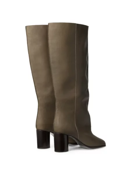 Botine Lemaire din piele maro