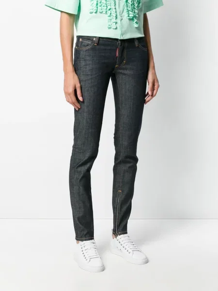 Κοκαλιάρης skinny τζιν Dsquared2 μπλε
