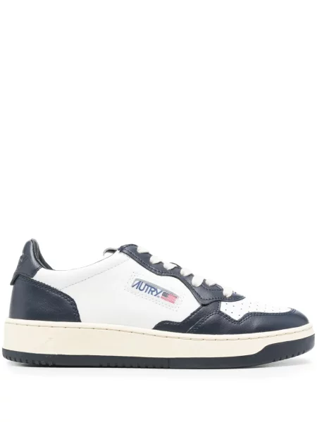 Sneakerși Autry din piele alb
