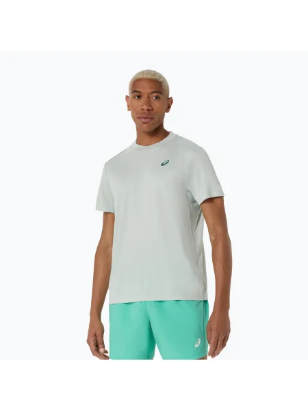 Tricou de tenis pentru bărbați ASICS Court Top cold moss