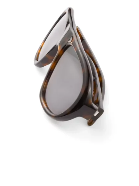 Γυαλιά ηλίου Prada Eyewear καφέ