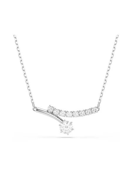 Swarovski naszyjnik z cyrkonią MATRIX biały
