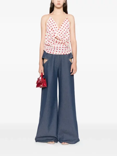 Pantaloni Blaklace albastru