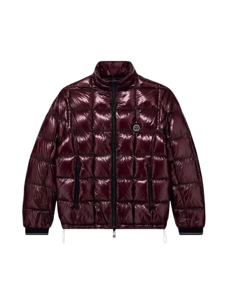Armani Exchange kurtka puchowa brązowa