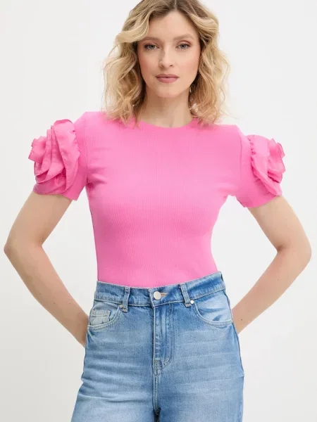 Блуза Answear Lab с изчистен дизайн бяло