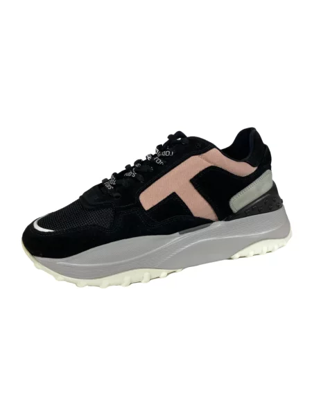 Sneakersy Tod's zamszowe czarne