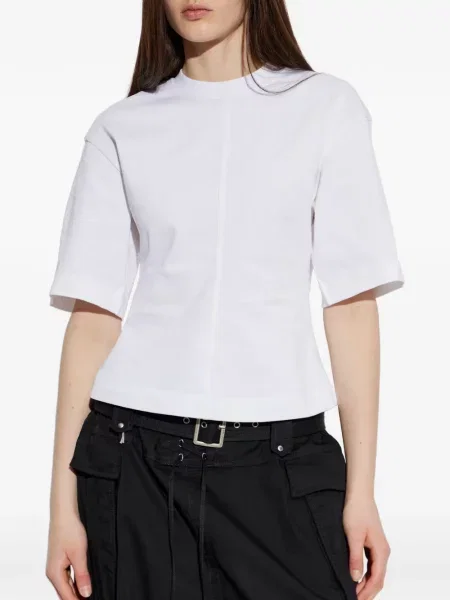 Scurt tricou Samsøe Samsøe alb