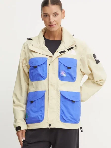 Μπουφάν The North Face TNF x Yinka Ilori μπεζ