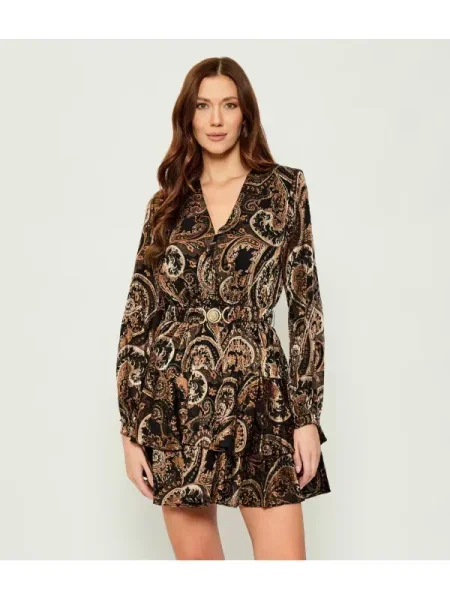 GUESS Rochie CLARISSE maro