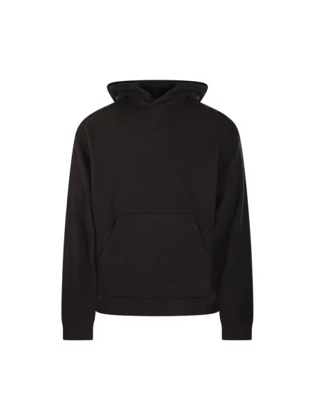 Bluza z kapturem Maison Kitsune z kapturem brązowa