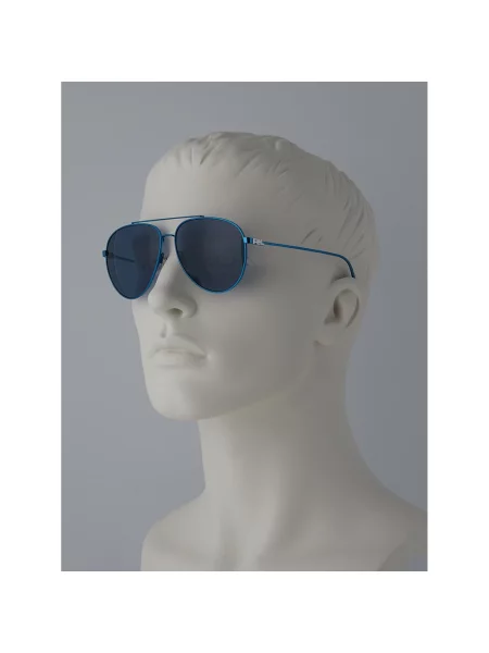 Okulary przeciwsłoneczne Ralph Lauren niebieskie