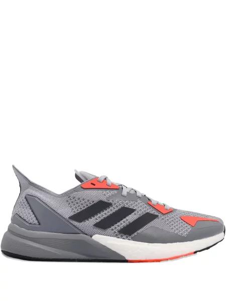 Geacă bomber Adidas tricotate albastru