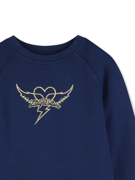 Bluza dziecięca Zadig & Voltaire niebieska