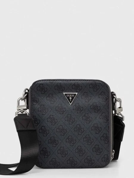 Torbica za okoli pasu Guess TORINO siva