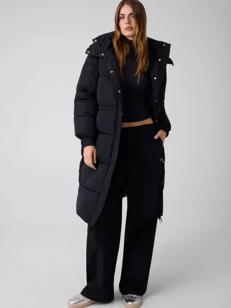 GUESS ACTIVE Palton Virginia negru