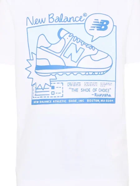 Komplet dresowy dziecięcy New Balance biały