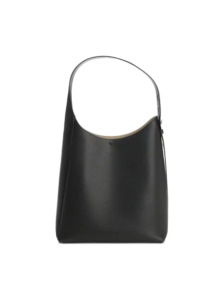 Tory Burch torebka skórzana Romy Hobo czarny