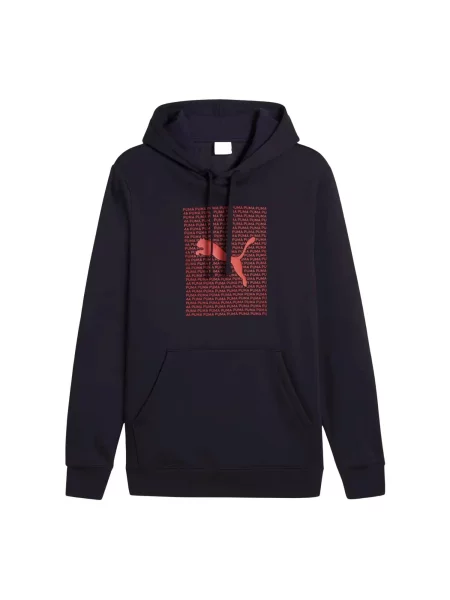 Bluza Z Logo Essentials niebieska
