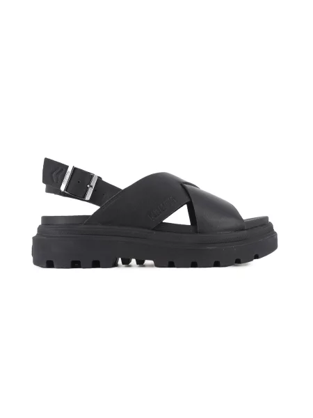 Palladium Pallacruise Crossed Black M Kobiety Sandały Palladium Size: 5 czarny