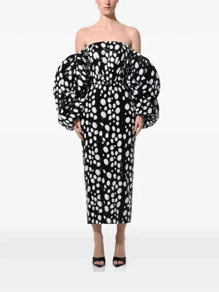 Rochie midi Anouki până la genunchi de costum negru