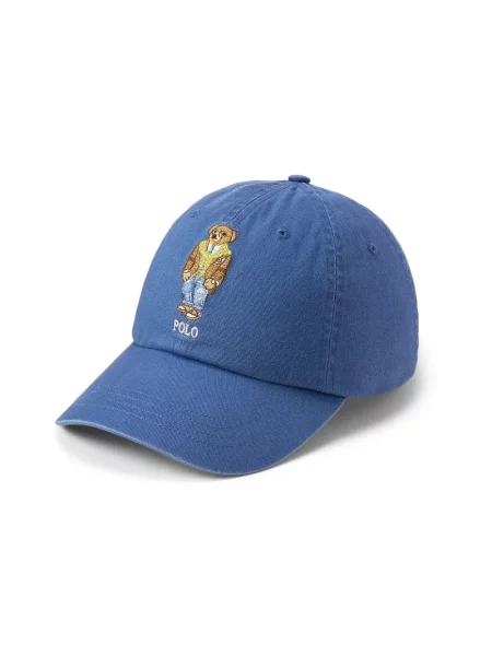 Polo Ralph Lauren czapka z daszkiem niebieska